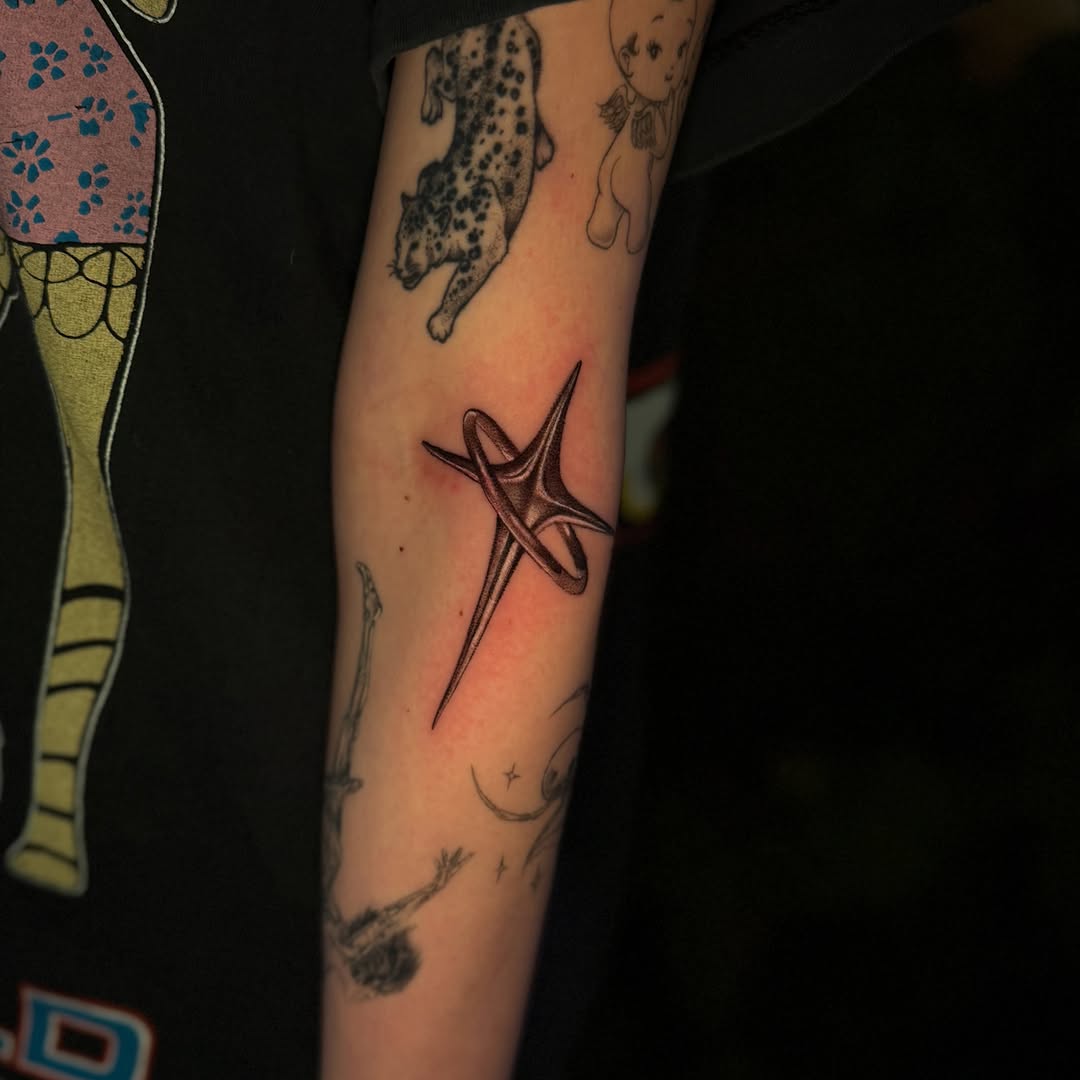 Tattoo by @hafutattoo β fine_line, black_and_grey