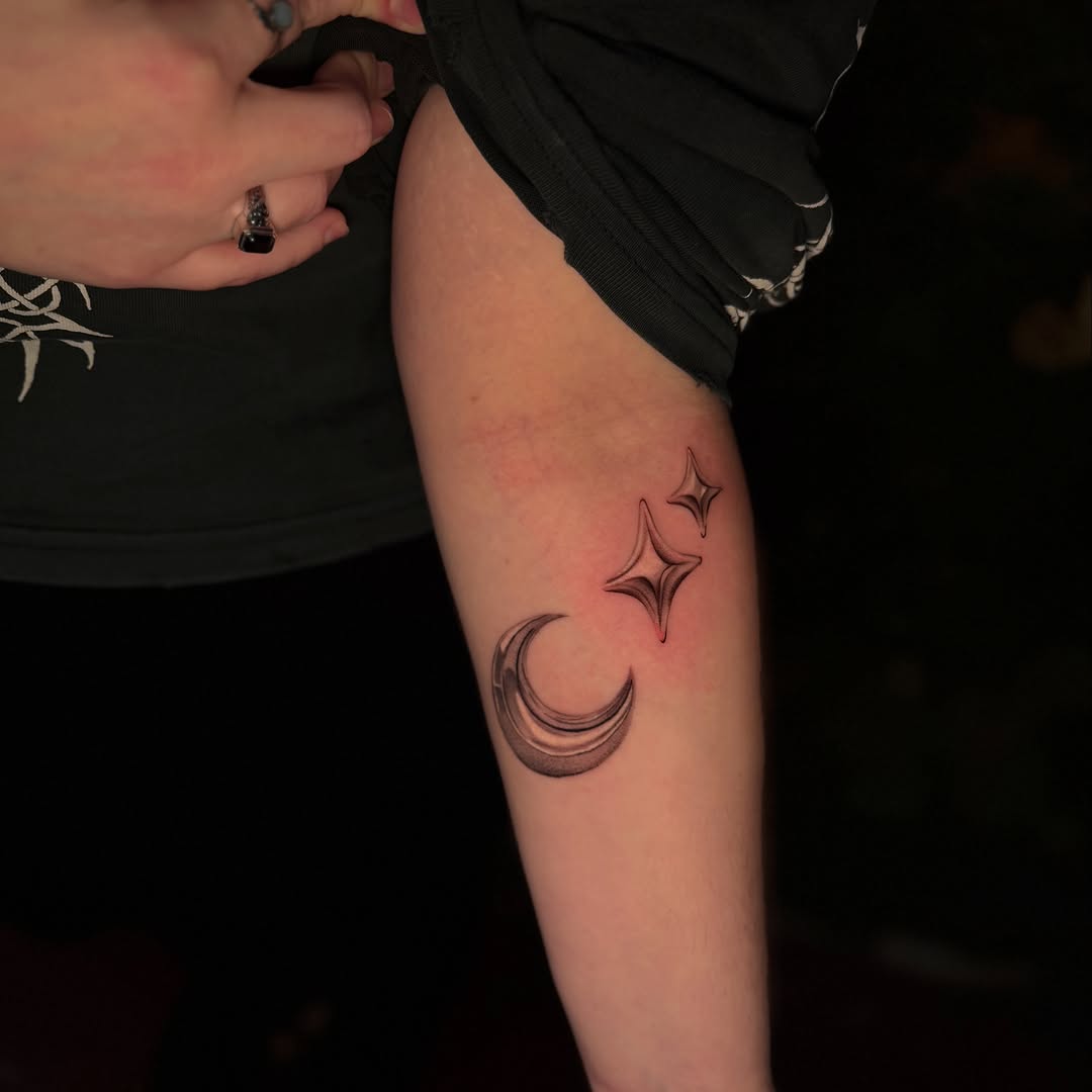 Tattoo by @hafutattoo β fine_line, black_and_grey