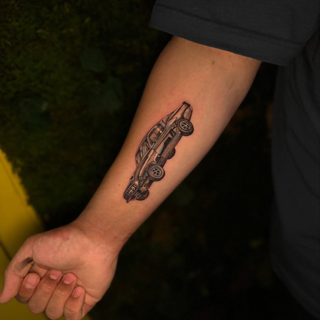 Tattoo by @hafutattoo β realism, black_and_grey