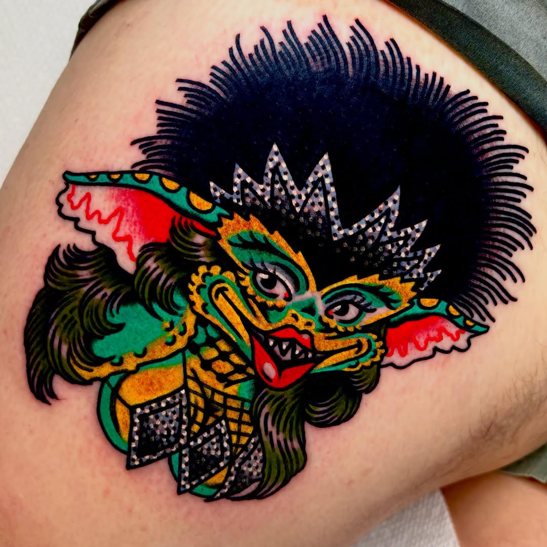 Tattoo by @batsforbrains — new_school
