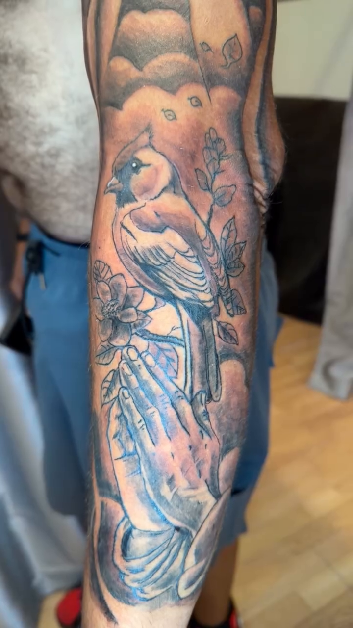Tattoo by @tit_4_tatz — black_and_grey, realism