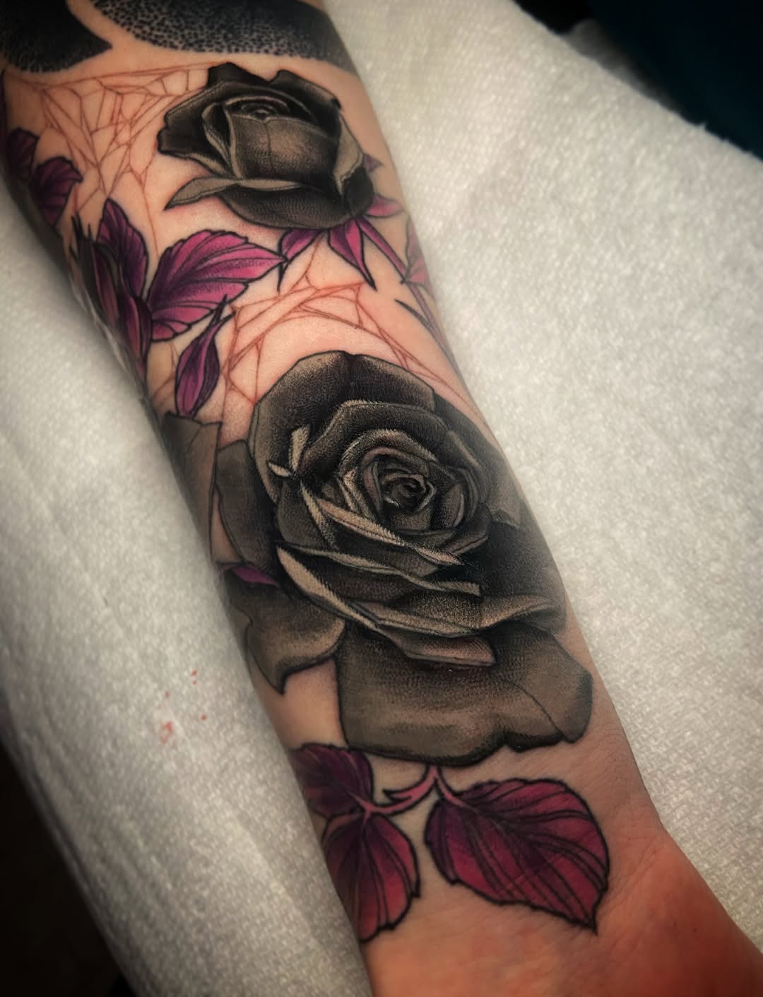 Tattoo by @marinamaytattoos — black_and_grey, realism