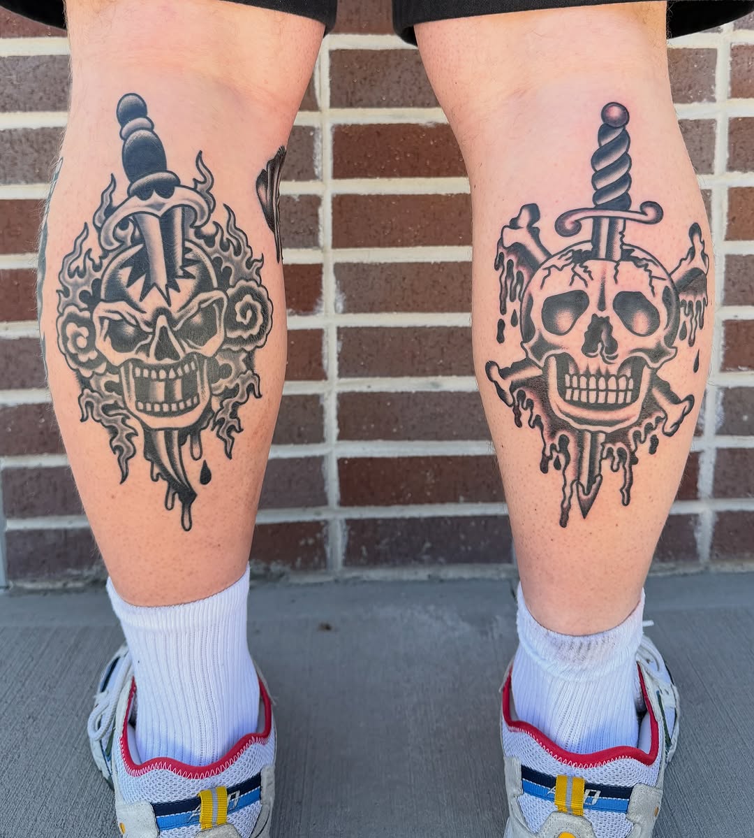 Tattoo by @nickyjudstattoo — american_traditional, black_and_grey