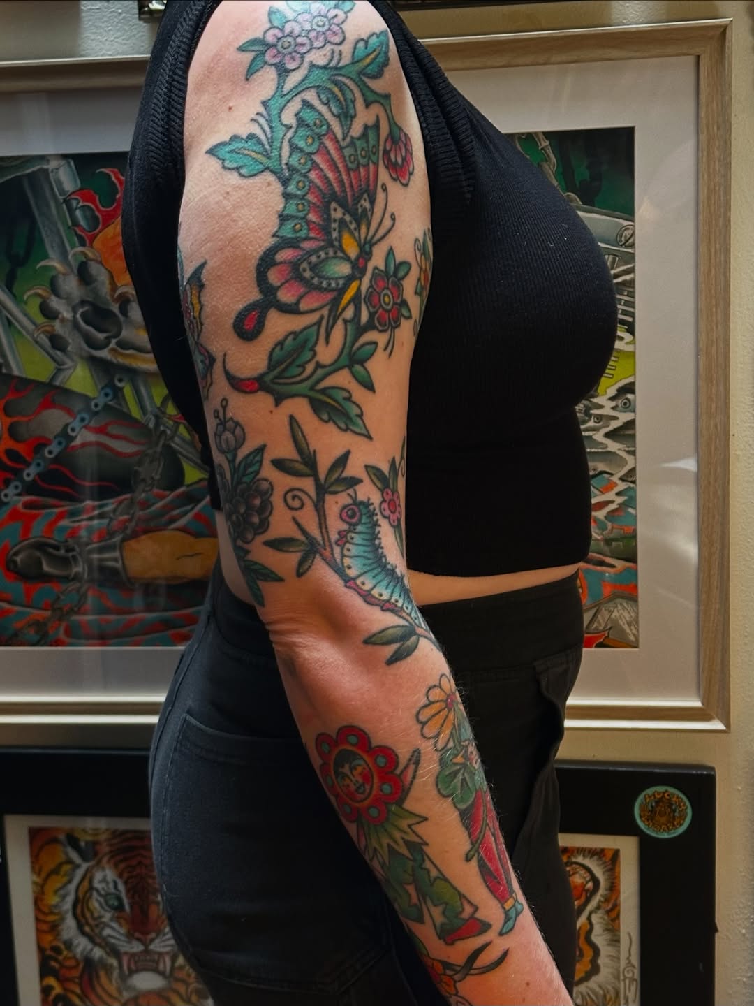 Tattoo by @natsradtatts — american_traditional, neo_traditional
