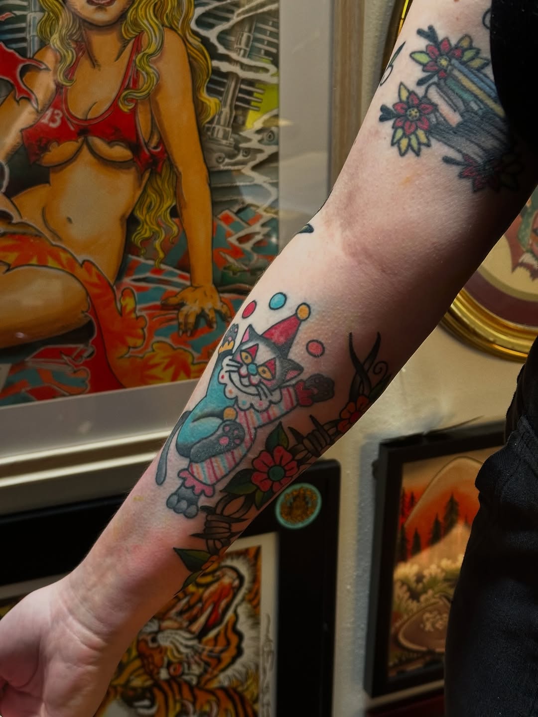 Tattoo by @natsradtatts — american_traditional, new_school