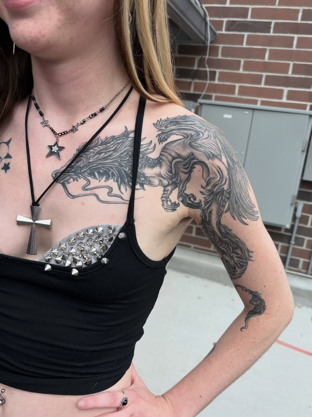 Tattoo by @meltrusty.taxtoos — black_and_grey, realism