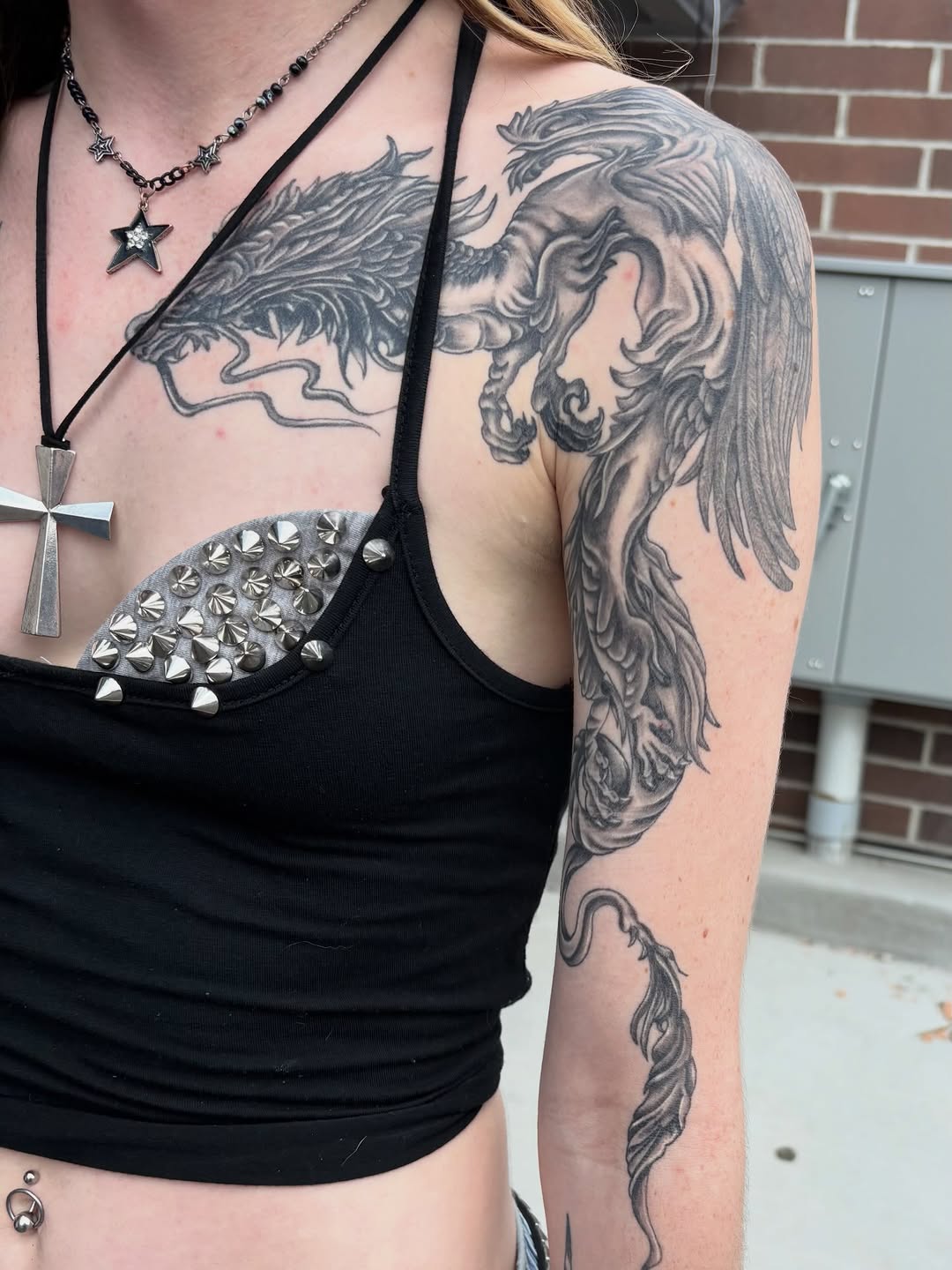 Tattoo by @meltrusty.taxtoos — black_and_grey, realism