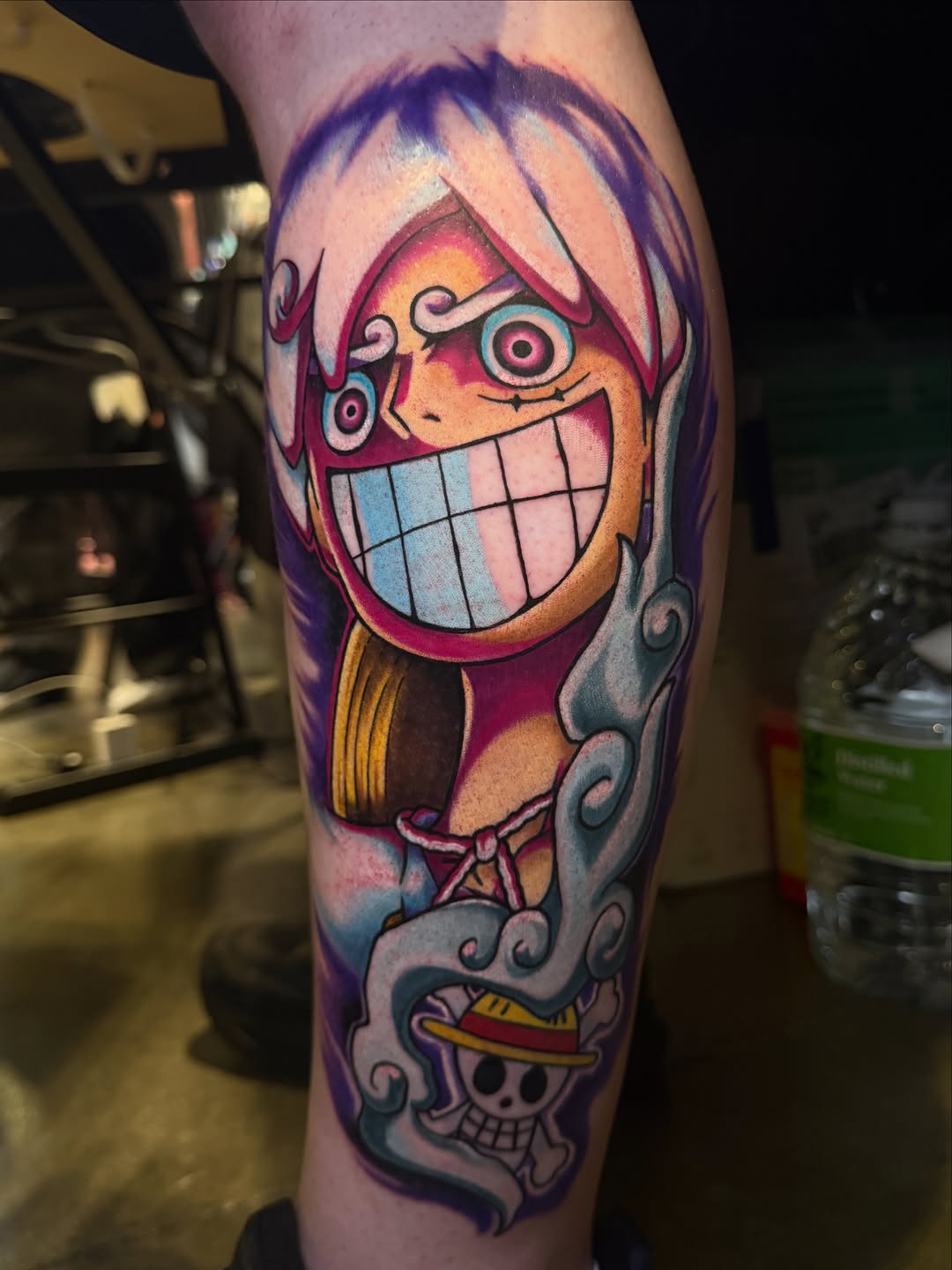 Tattoo by @tylerjewetttattoos — anime, new_school