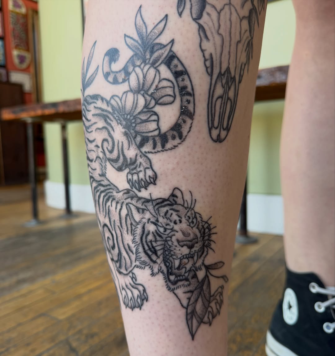 Tattoo by @sethgurdtattoo — black_and_grey, realism
