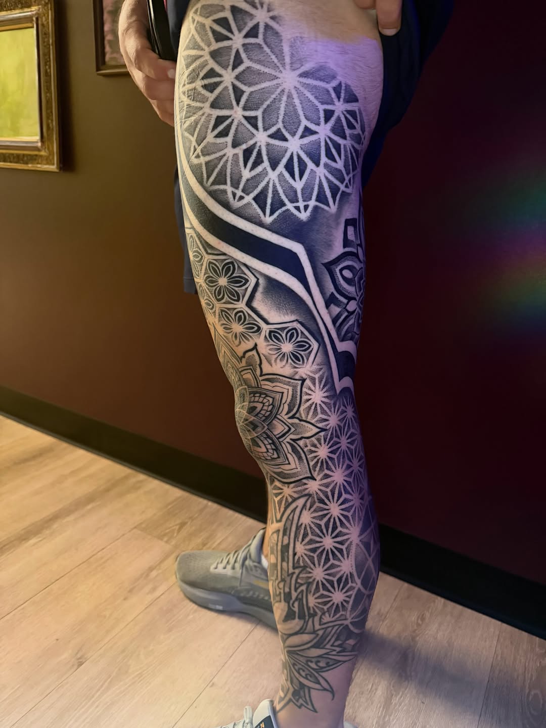 Tattoo work at Virginia Beach Tattoo Festival 2026