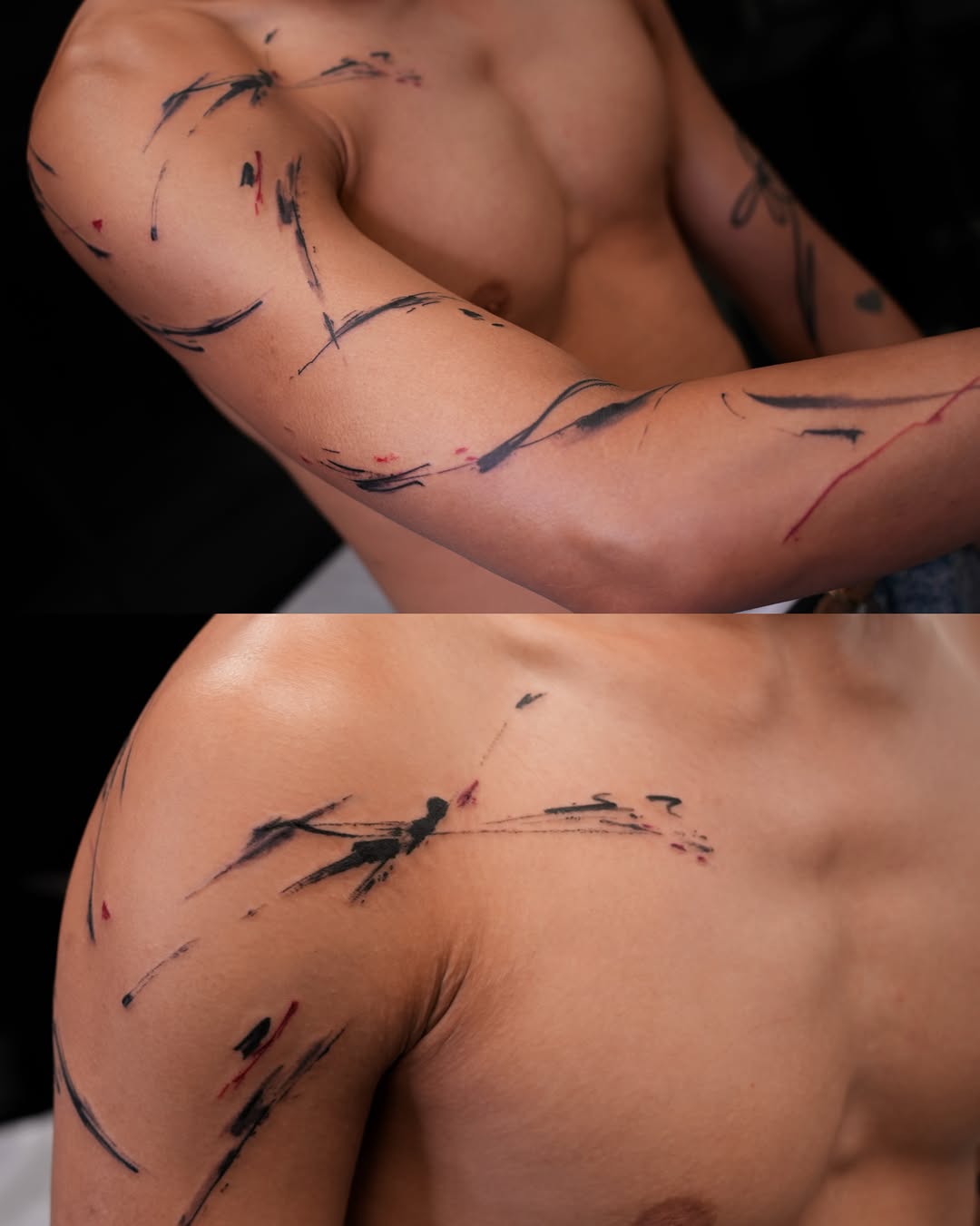 Tattoo by @m.tattooist.iv — illustrative, sketch