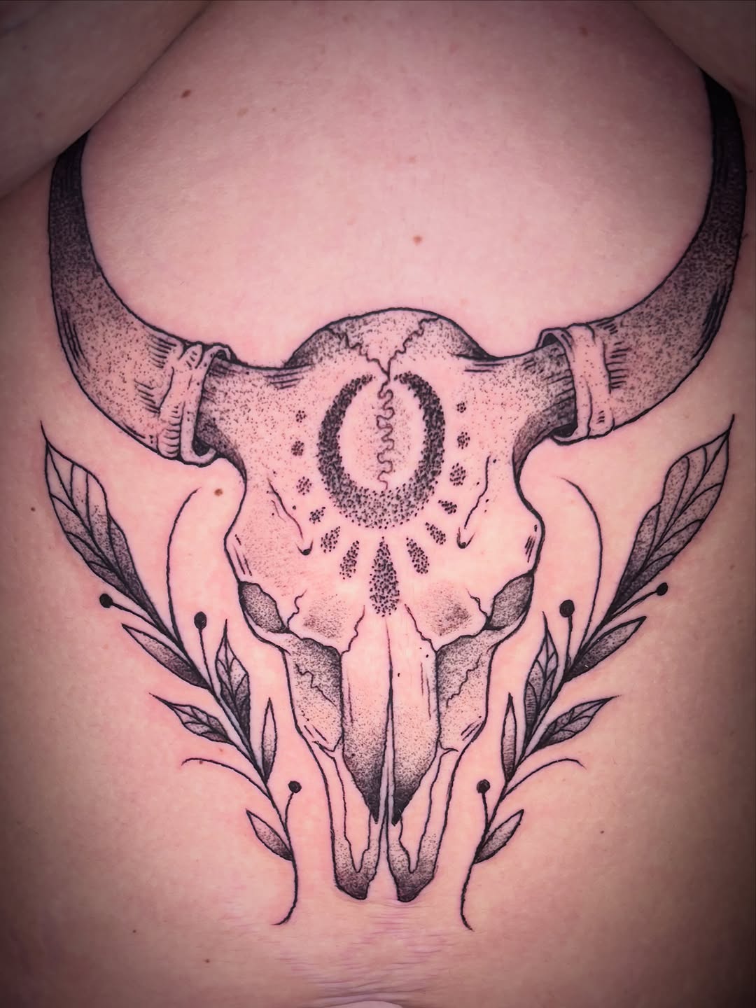 Tattoo by @neekostentaculz โ dotwork, black_and_grey