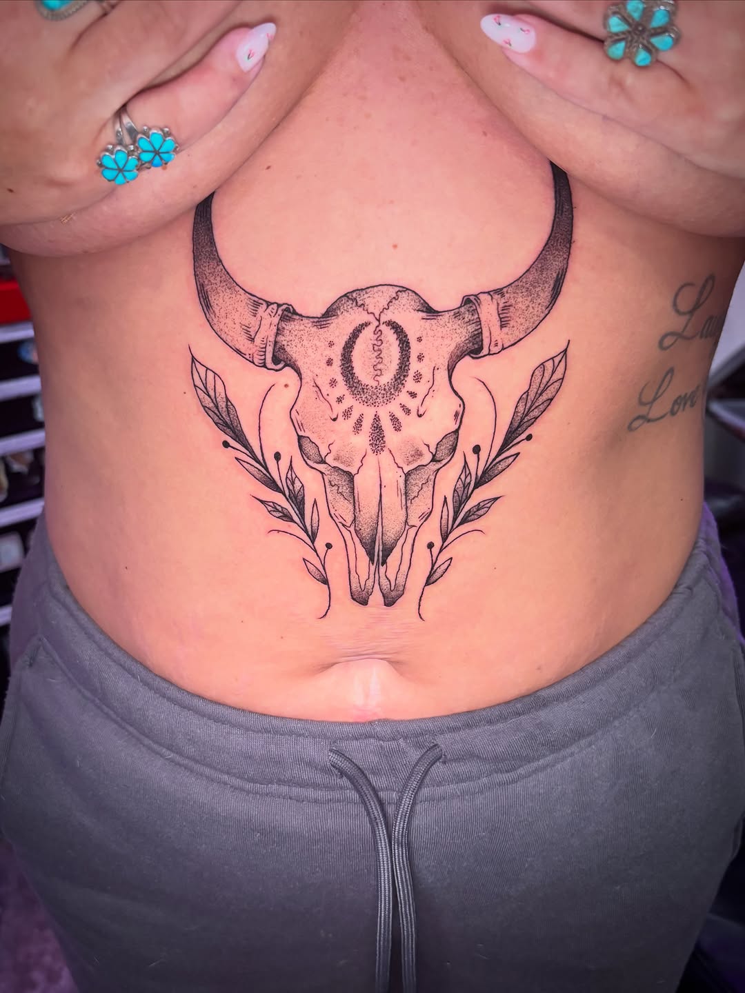 Tattoo by @neekostentaculz โ dotwork, black_and_grey
