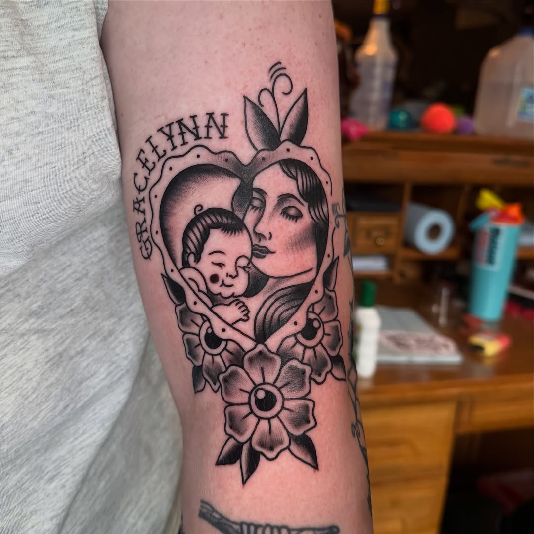 Tattoo by @megz_tattz — american_traditional