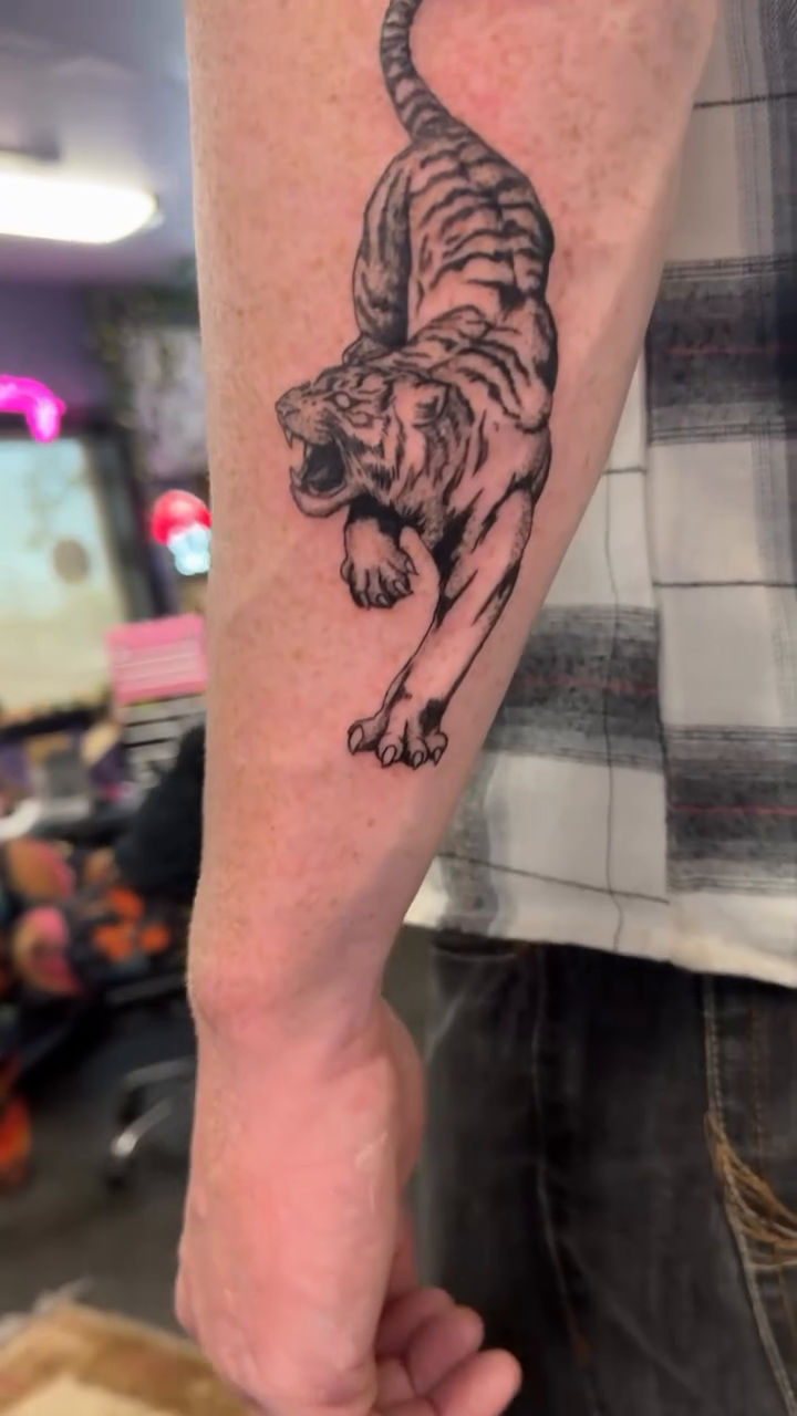 Tattoo by @hellion.ink — black_and_grey, realism