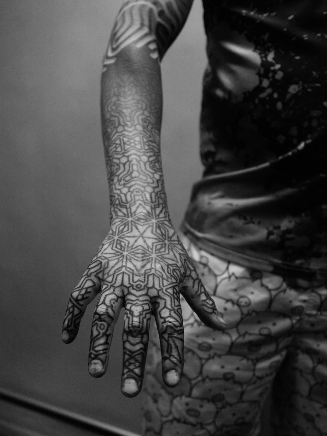 Tattoo by @cassadybell — geometric, blackwork