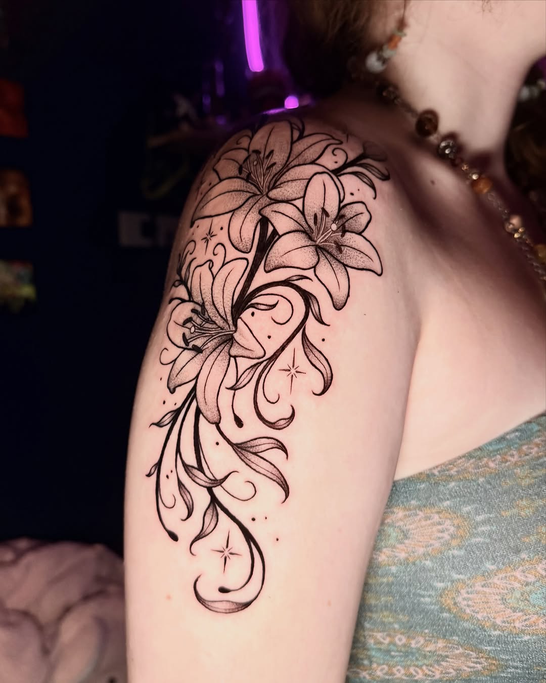 Tattoo by @miachristattoo — fine_line, black_and_grey