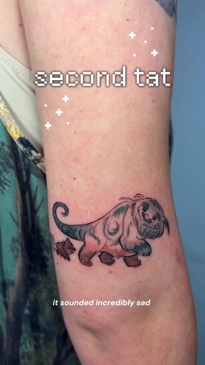 Tattoo by @yooyou.studio — anime