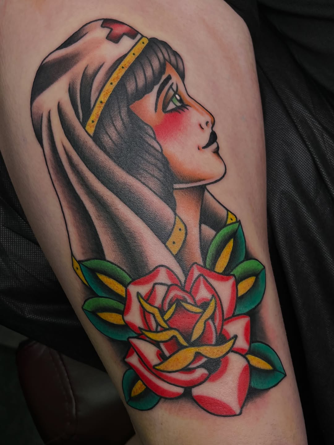 Tattoo by @obsidianinkstudio — american_traditional, neo_traditional