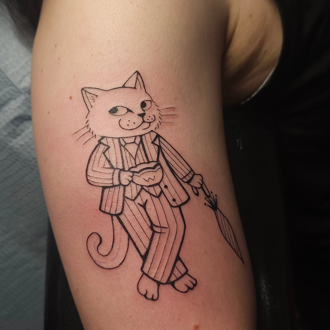Tattoo by @hey.julieanne โ illustrative