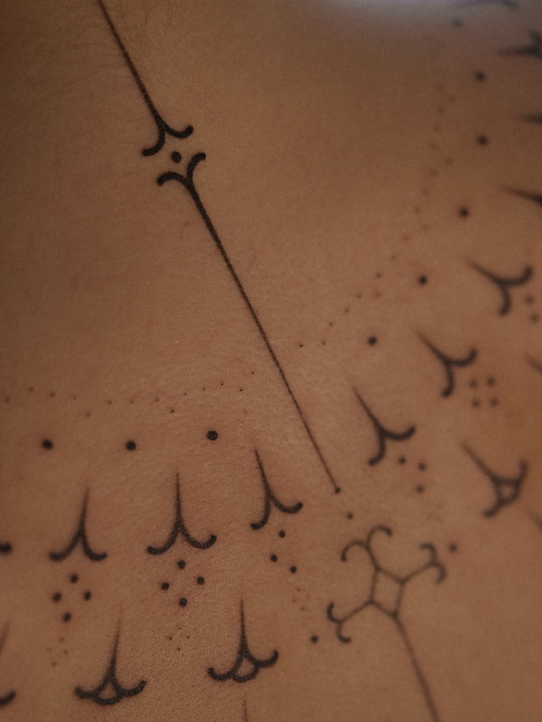 Tattoo by @yuyutattoo — fine_line, dotwork