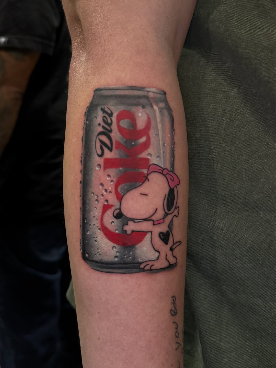 Tattoo by @artifexinks — realism, anime