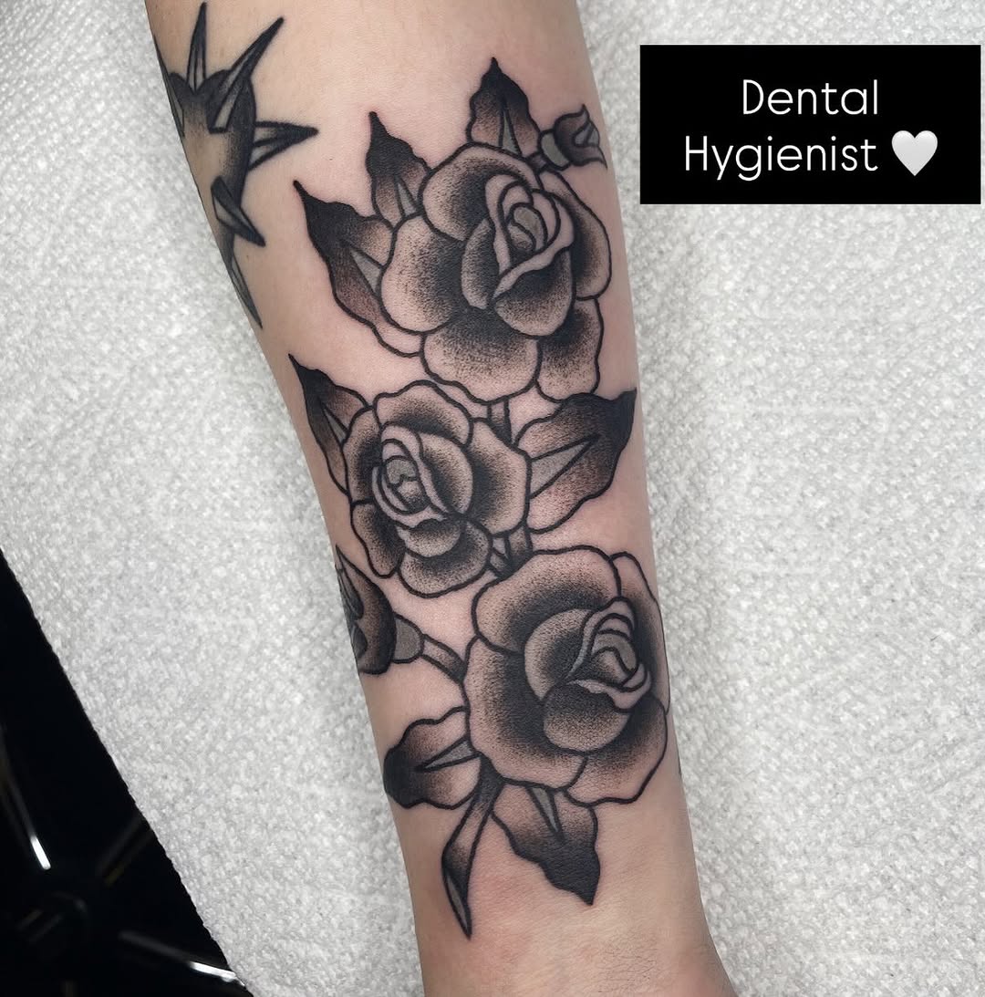 Tattoo by @caseybashertattoos — american_traditional, black_and_grey