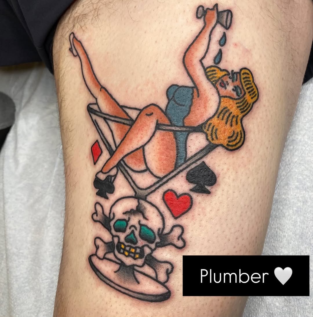Tattoo by @caseybashertattoos — american_traditional