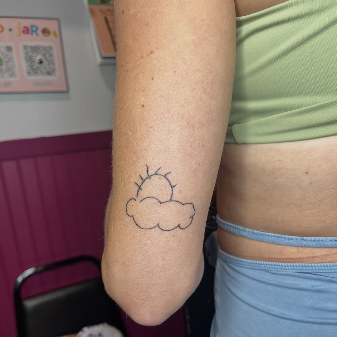 Tattoo by @stabbybrooks — minimalist