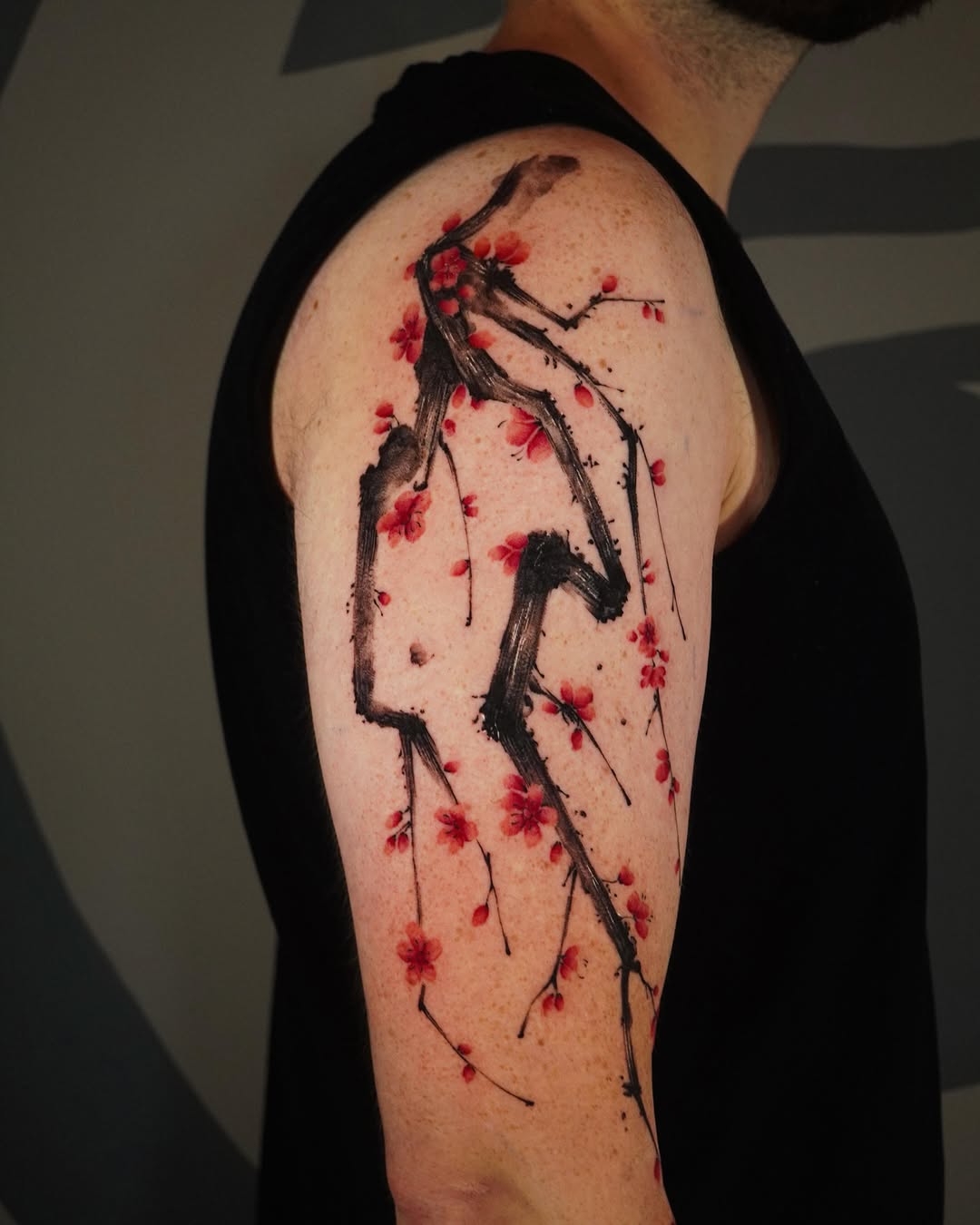 Tattoo by @153cm_tattoo — watercolor, illustrative