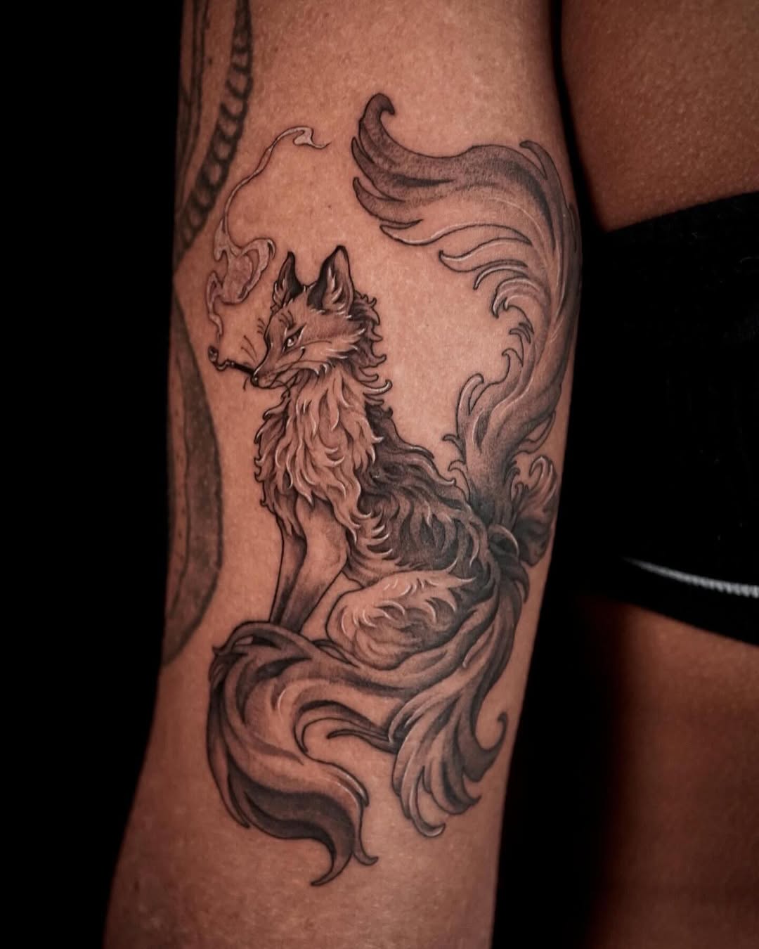 Tattoo by @153cm_tattoo — black_and_grey, realism