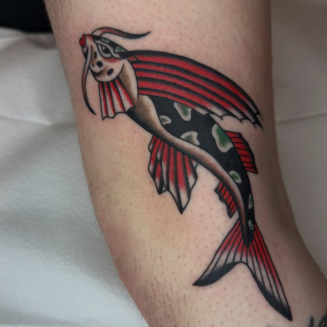 Tattoo by @waughtattooer โ american_traditional