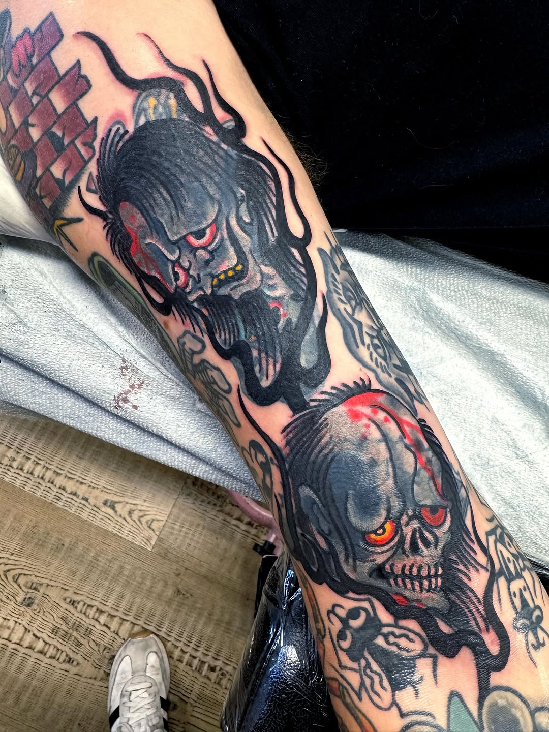 Tattoo by @chrisspriggs — new_school, dark_realism