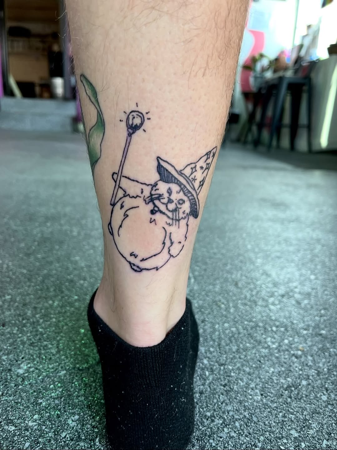 Tattoo by @inkedcherub — ignorant, sketch