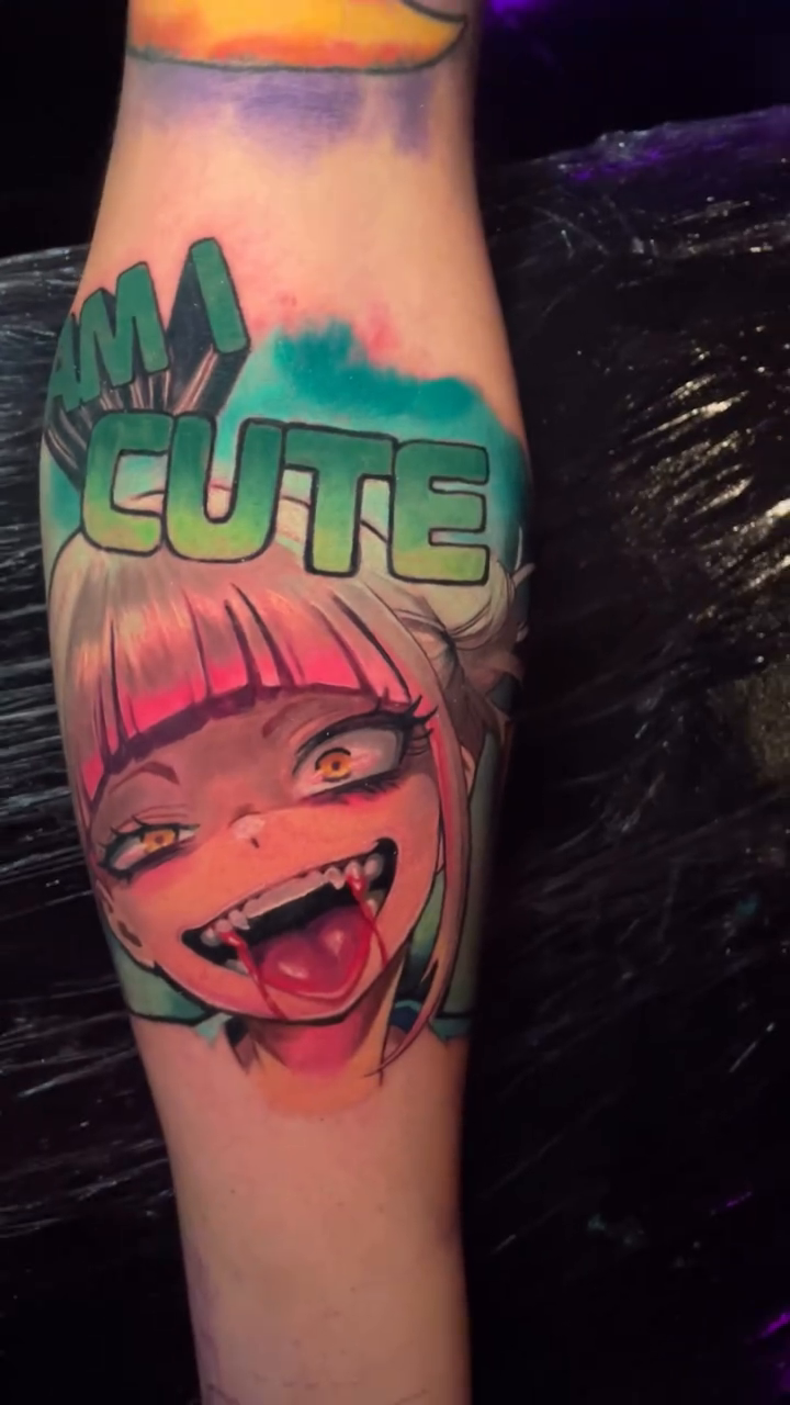 Tattoo by @nikkiharristattoo — anime