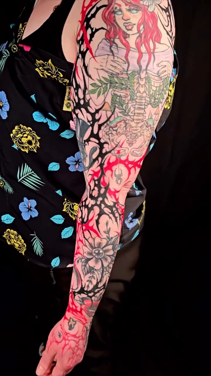 Tattoo by @deathcandy_art — japanese_irezumi, dark_realism