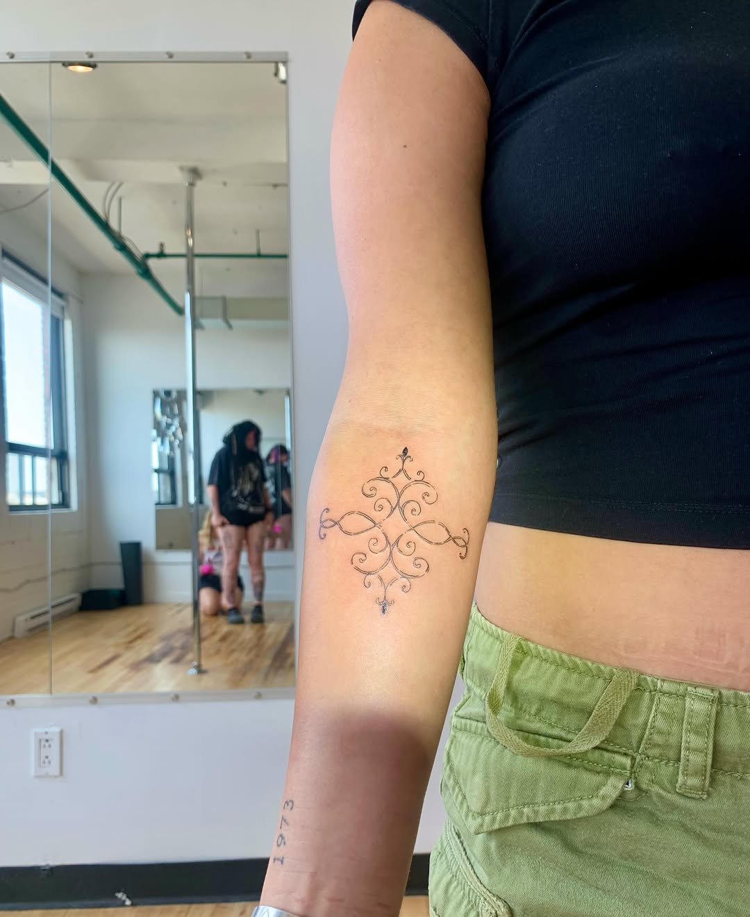 Tattoo by @tattg1rl — ornamental, fine_line