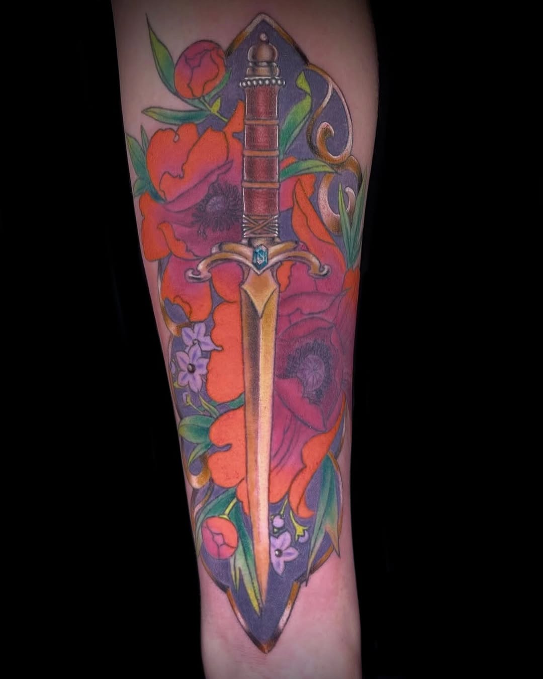 Tattoo by @rubyocity — neo_traditional, realism