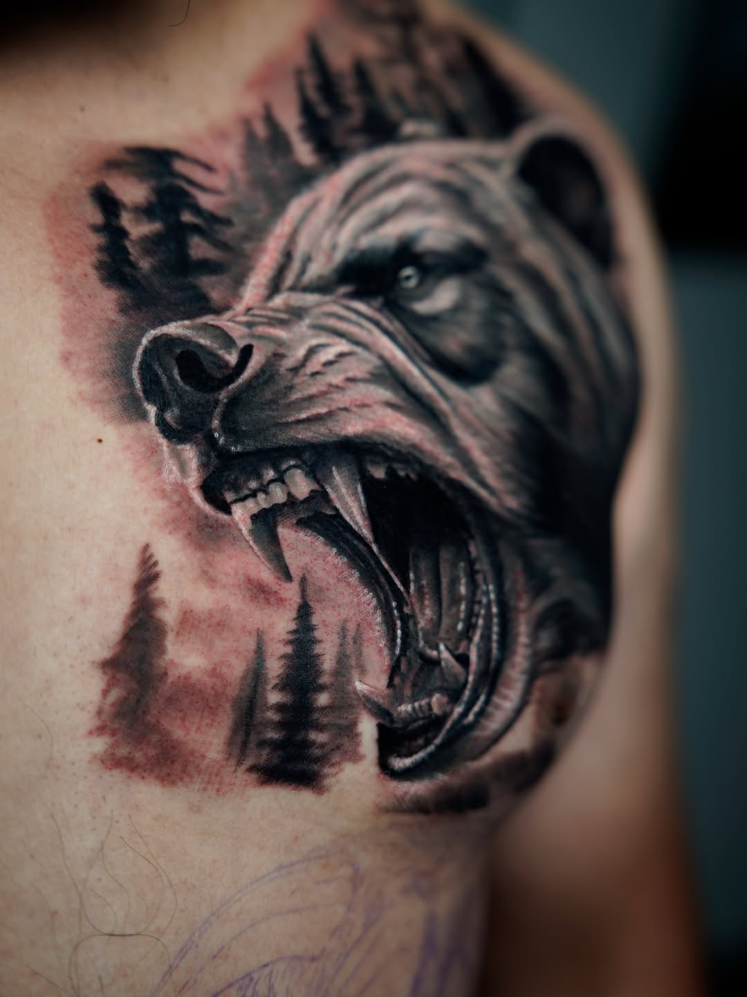 Tattoo by @dc.aart — realism, black_and_grey