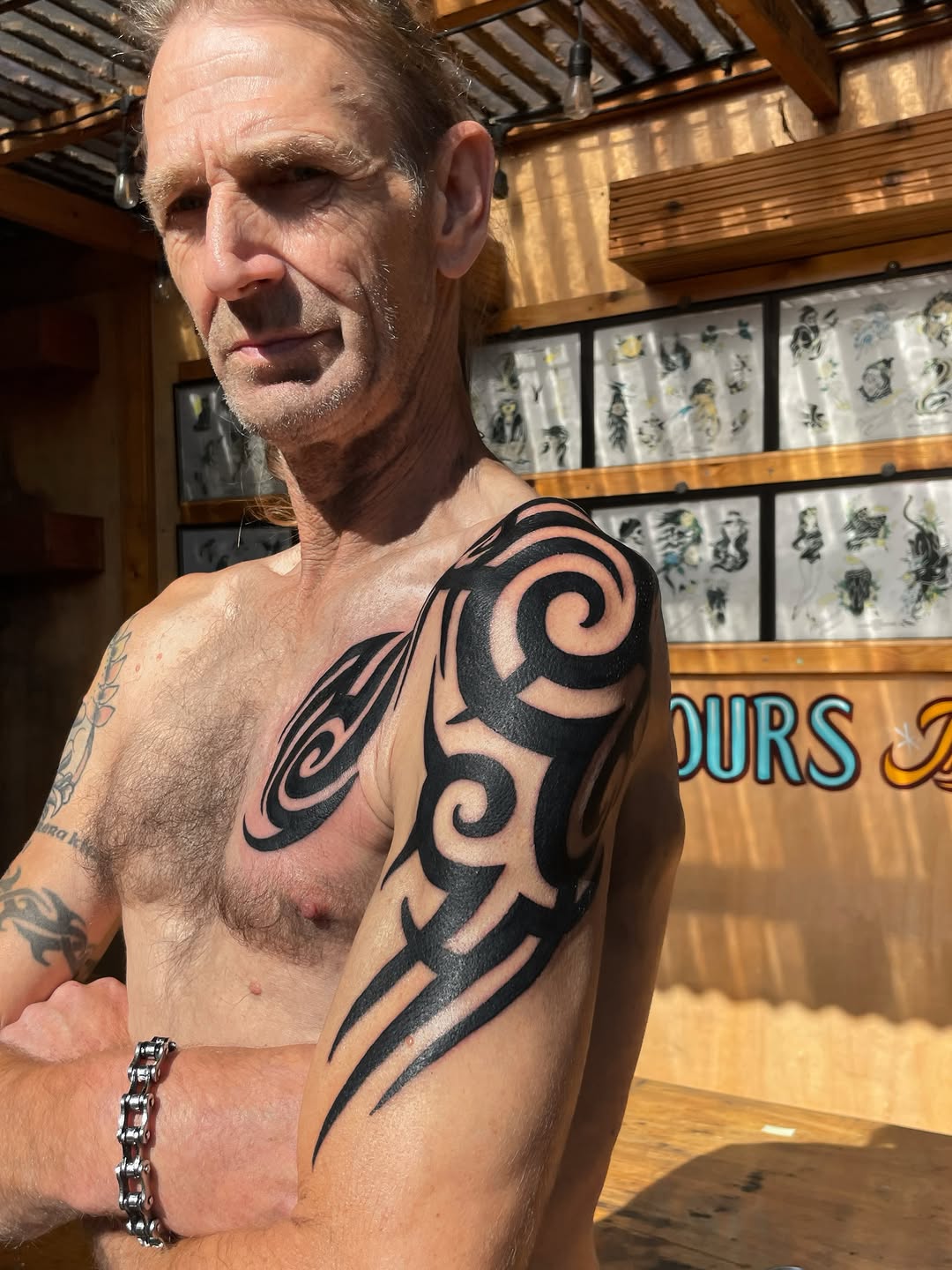 Tattoo by @jt_atkinstattoo — tribal, blackwork