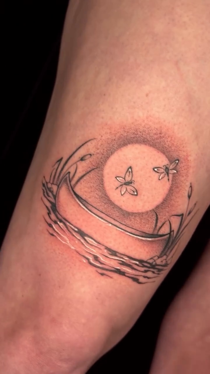 Tattoo by @izadeeg — fine_line, dotwork