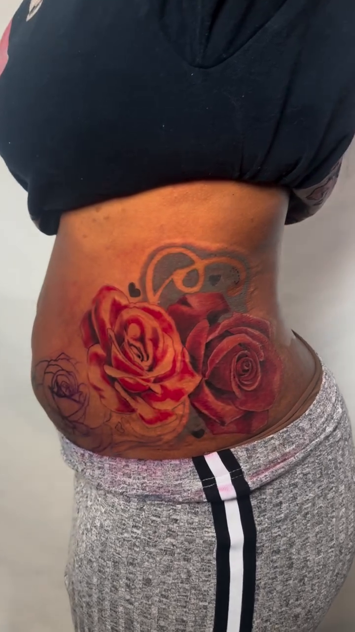 Tattoo by @paperairplanejane — realism, black_and_grey