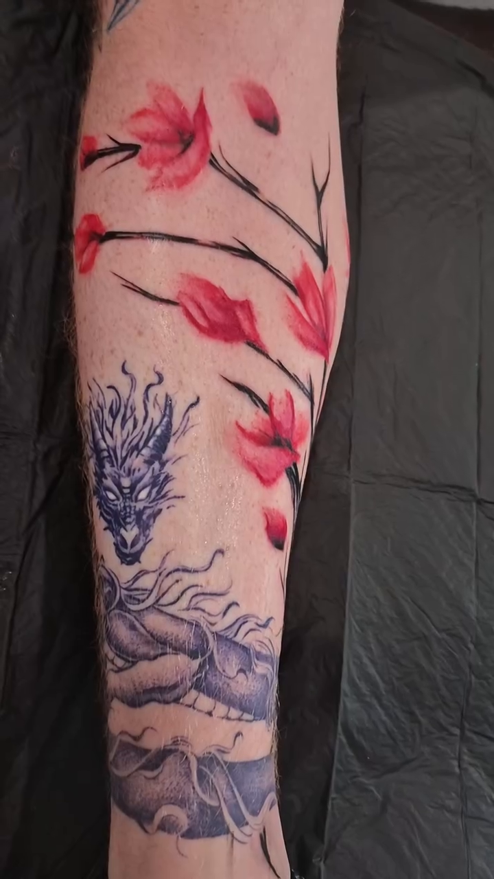 Tattoo by @infiniteink_tattoocollective — japanese_irezumi, watercolor