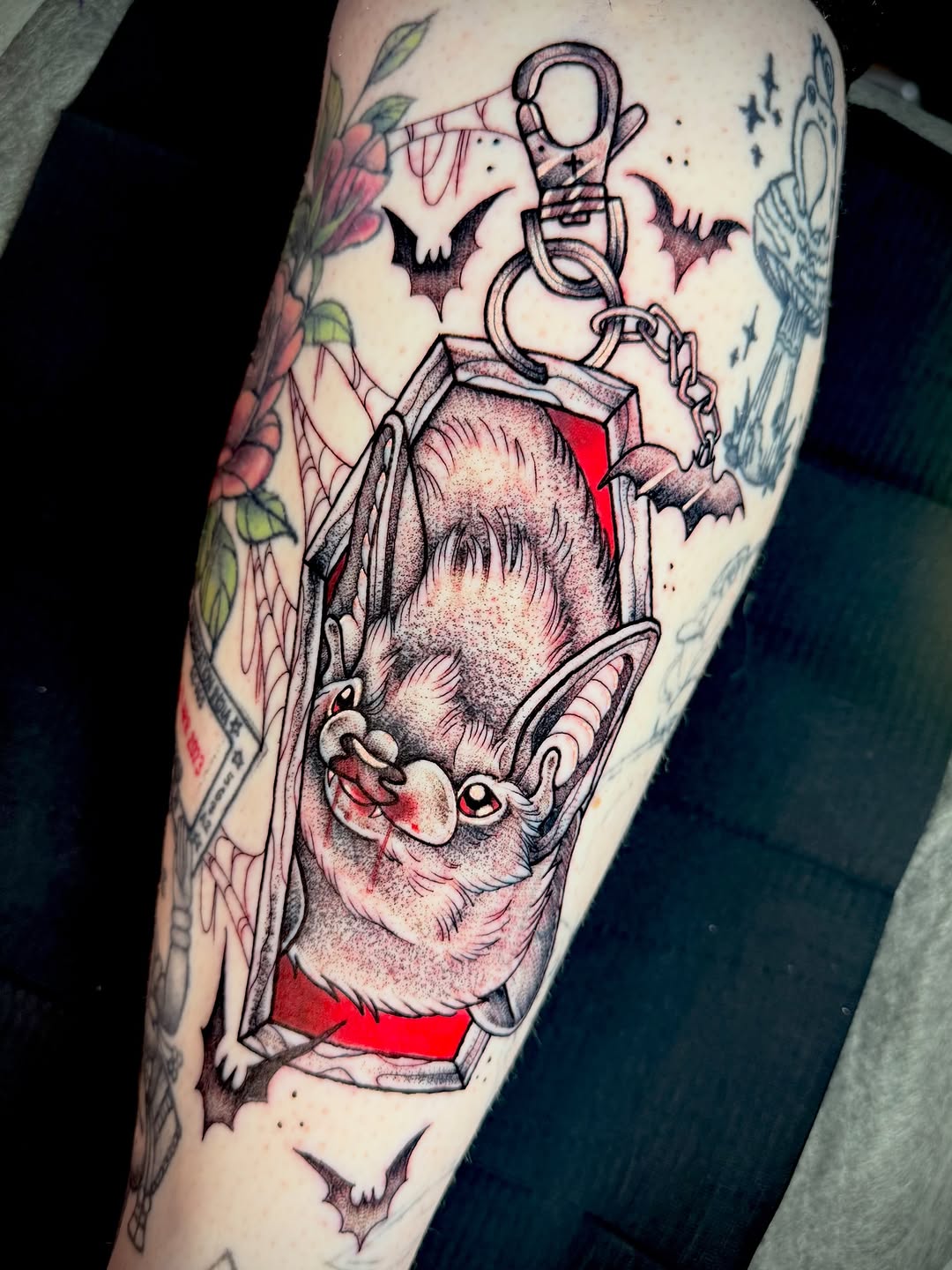 Tattoo by @uncommoncreature — neo_traditional, black_and_grey