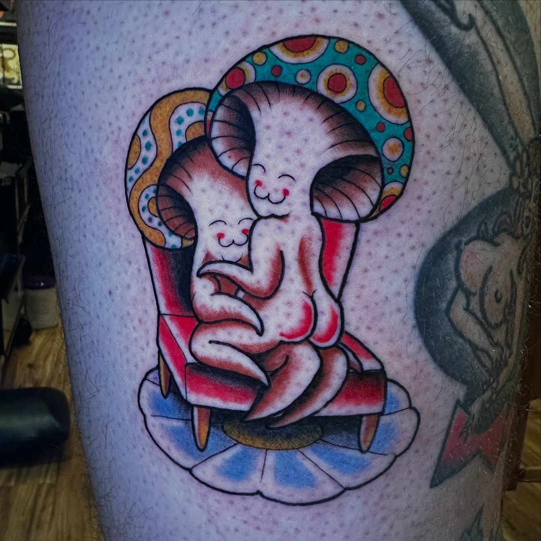 Tattoo by @callme.tvulture โ new_school