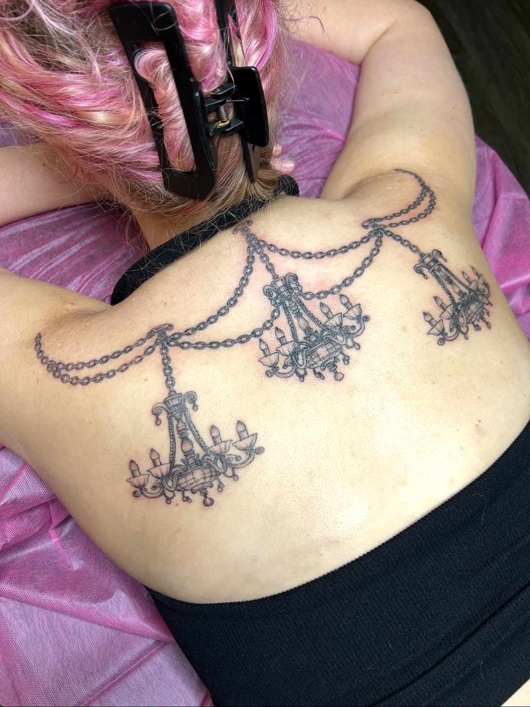 Tattoo by @brianaleflore — fine_line, black_and_grey