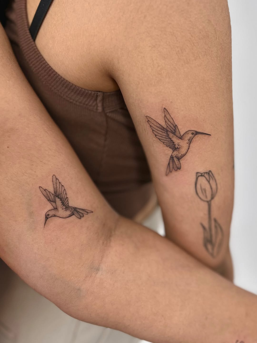Tattoo by @shroomgrrrl — fine_line