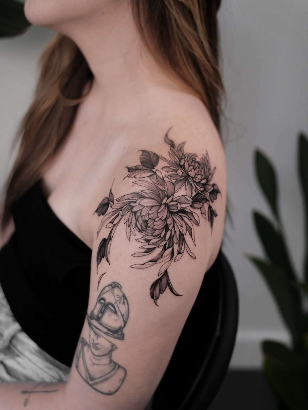 Tattoo by @tattoo.protsenko — black_and_grey, realism