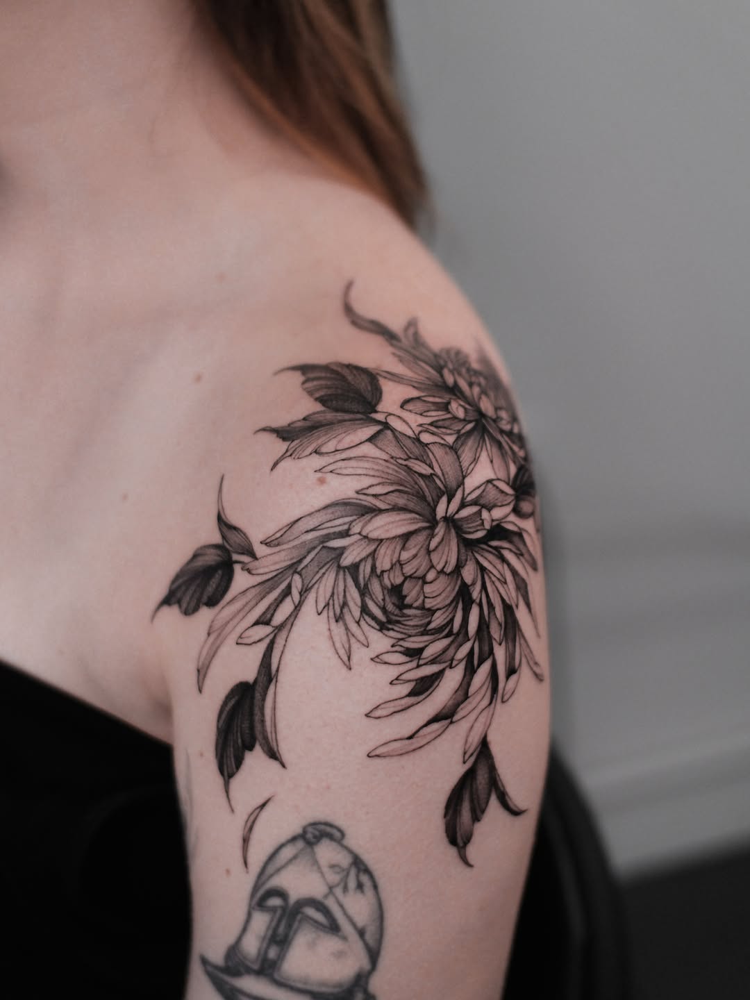 Tattoo by @tattoo.protsenko — black_and_grey, realism