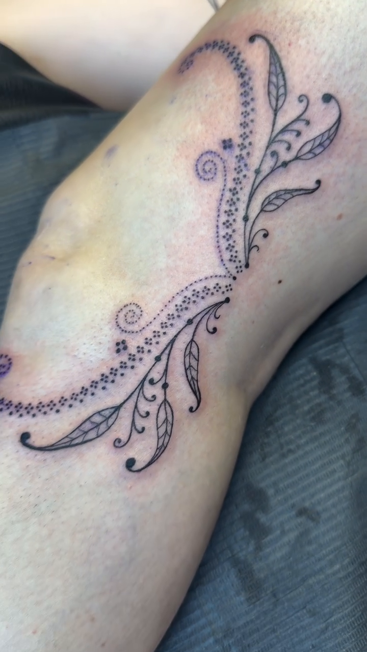 Tattoo by @marla_tattoo โ fine_line, ornamental